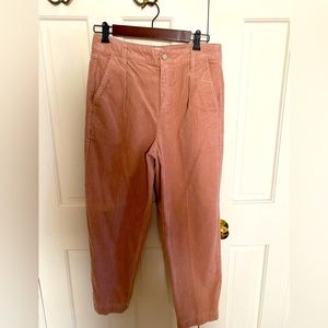 New with Tags J Crew Pale Pink Corduroy Pants
